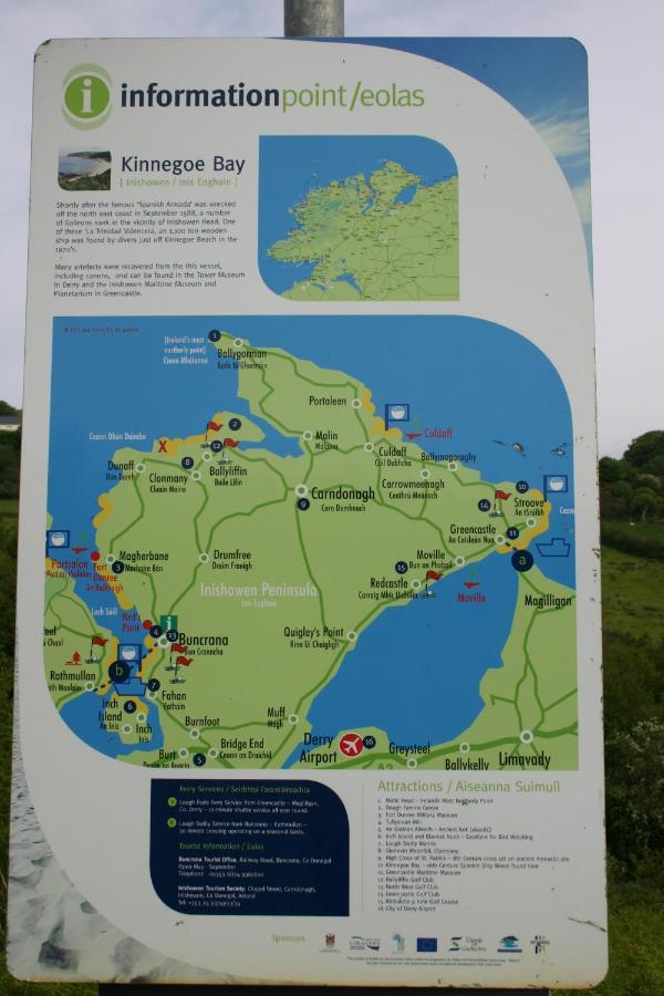 Wild Atlantic View Inishowen グリーンキャッスル エクステリア 写真